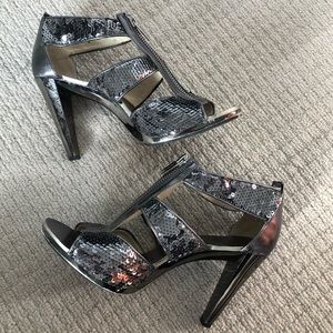 Michael Kors Berkley T Strap Heel Sandal